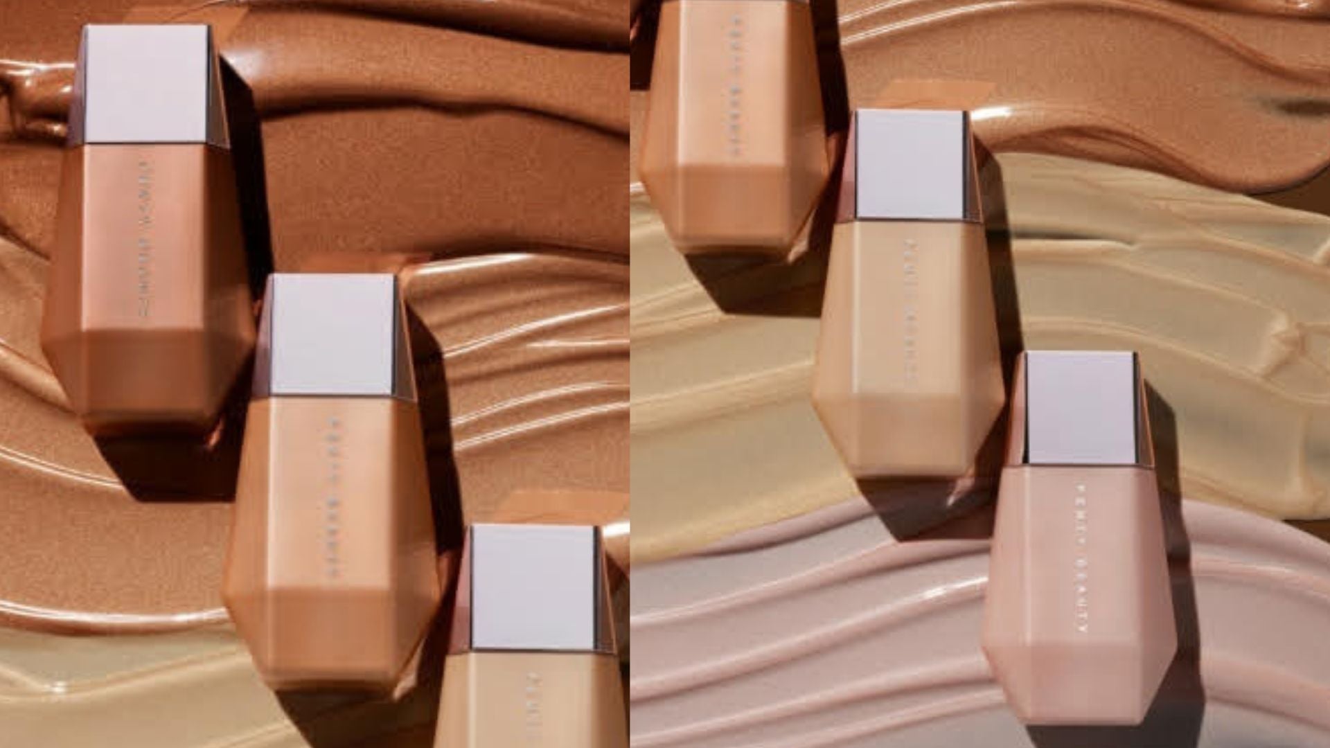 review, photos, ingredients, makeup, trends, 2022, 2023, fenty beauty, rihanna, eaze drop'lit all-over glow enhancer, how to achieve glowing summer makeup, ulta beauty, sephora, kohl's, best glowing skincare products, natural glow