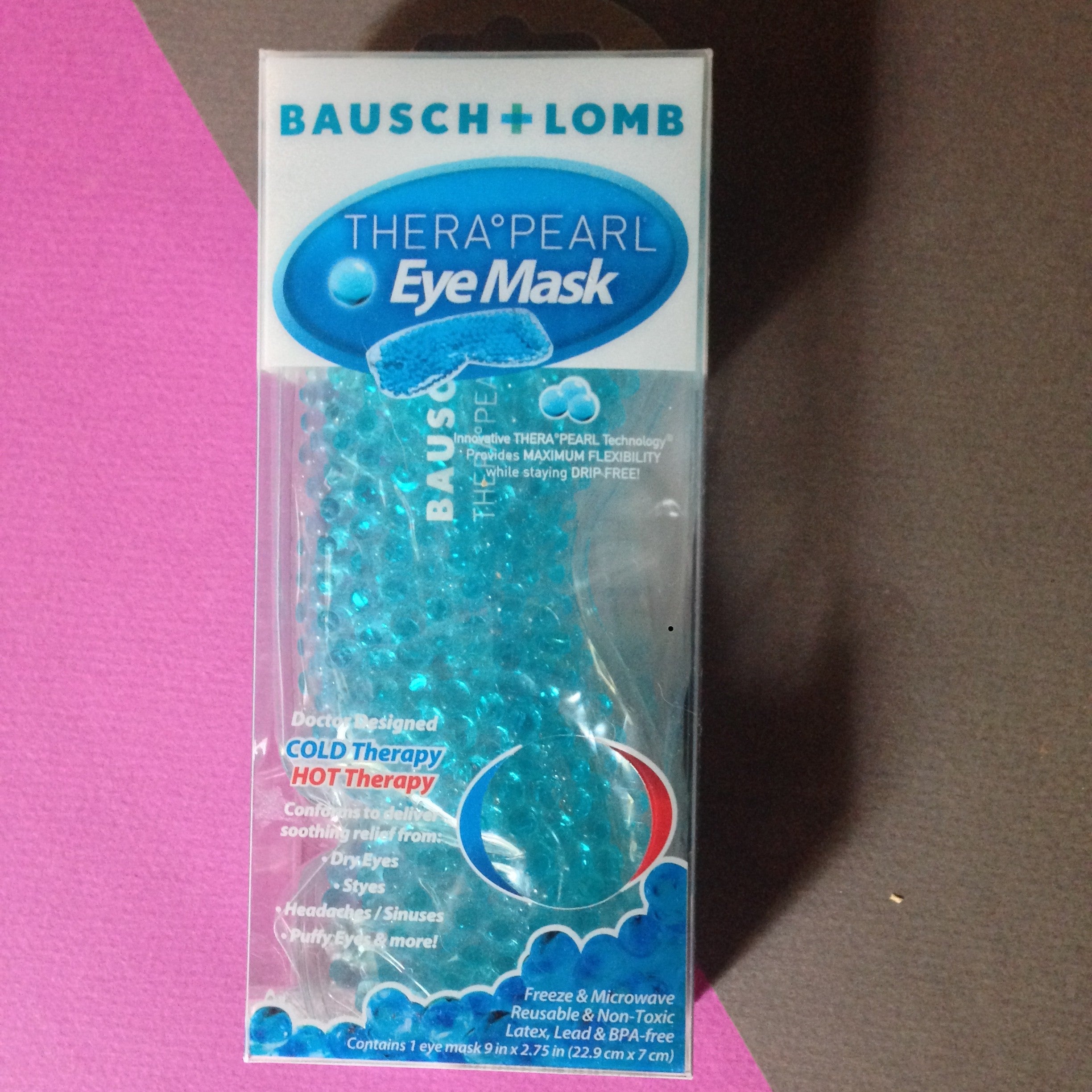 Review, Bausch, +, Lomb, THERA°PEARL®, Eye, Mask, How, To, Treat, Relieve, Common, Ailments, Dryness, Puffy, Eyes, Headaches, Sinus, Discomfort