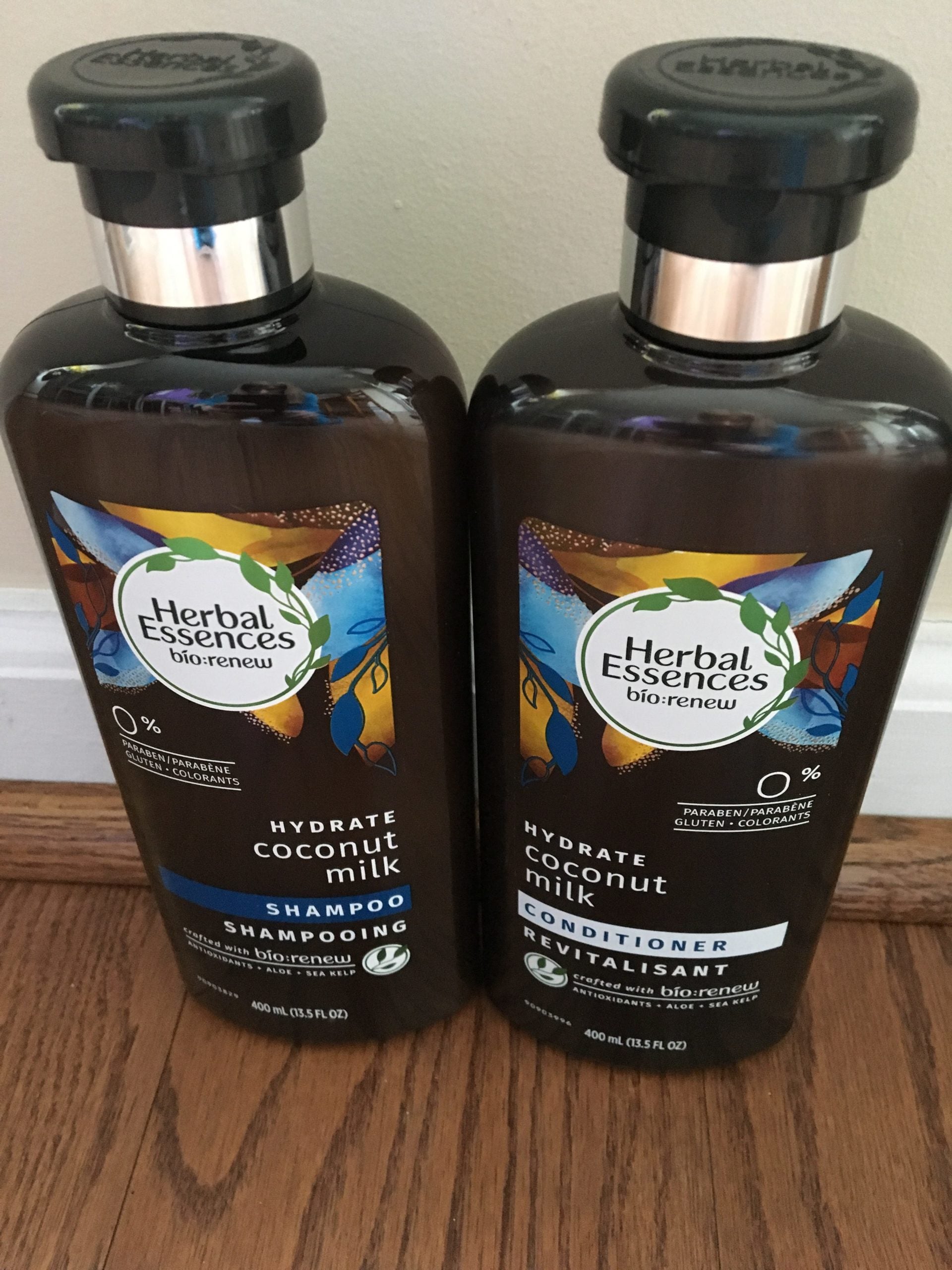 Review, Photos, Ingredients, Hairstyle, Haircare Trend 2017, 2018, 2019: Herbal Essences Coconut Milk Shampoo & Conditioner, Green Apple & Green Tea Shampoo & Conditioner