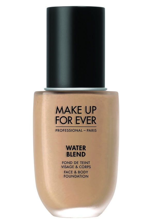 Review, Swatches: New Make Up For Ever Water Blend Face & Body Foundation