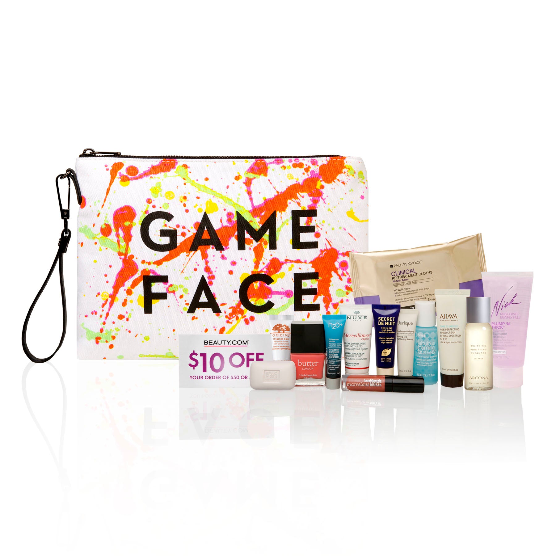 GWP, Preview, Photos, Beauty.com, MILLY, Free, Bag, With, Purchase, Filled, With, Makeup, Skincare, Samples