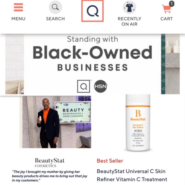 QVC highlights our owner/founder Ron Robinson on their site