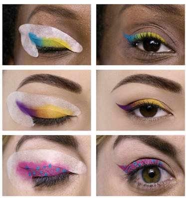 Makeup Trend 2016, 2017, 2018: How To Apply The Perfect Wing With Beth Bender Beauty Eye Candy Gentle Adhesive Eyeliner Stencils