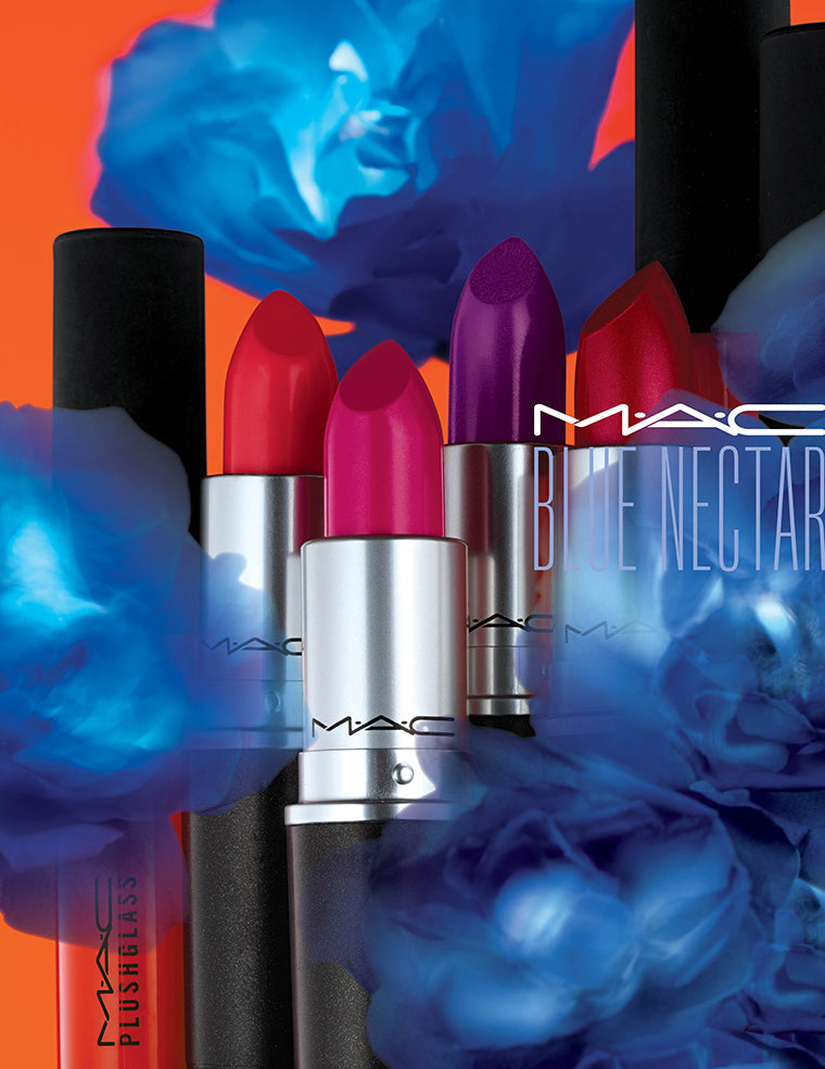 Makeup, Review, Shades, Colors, Photos, MAC, Blue, Nectar, Lipstick, Tendertalk, Lip, Balm, Summer, 2016, Collection