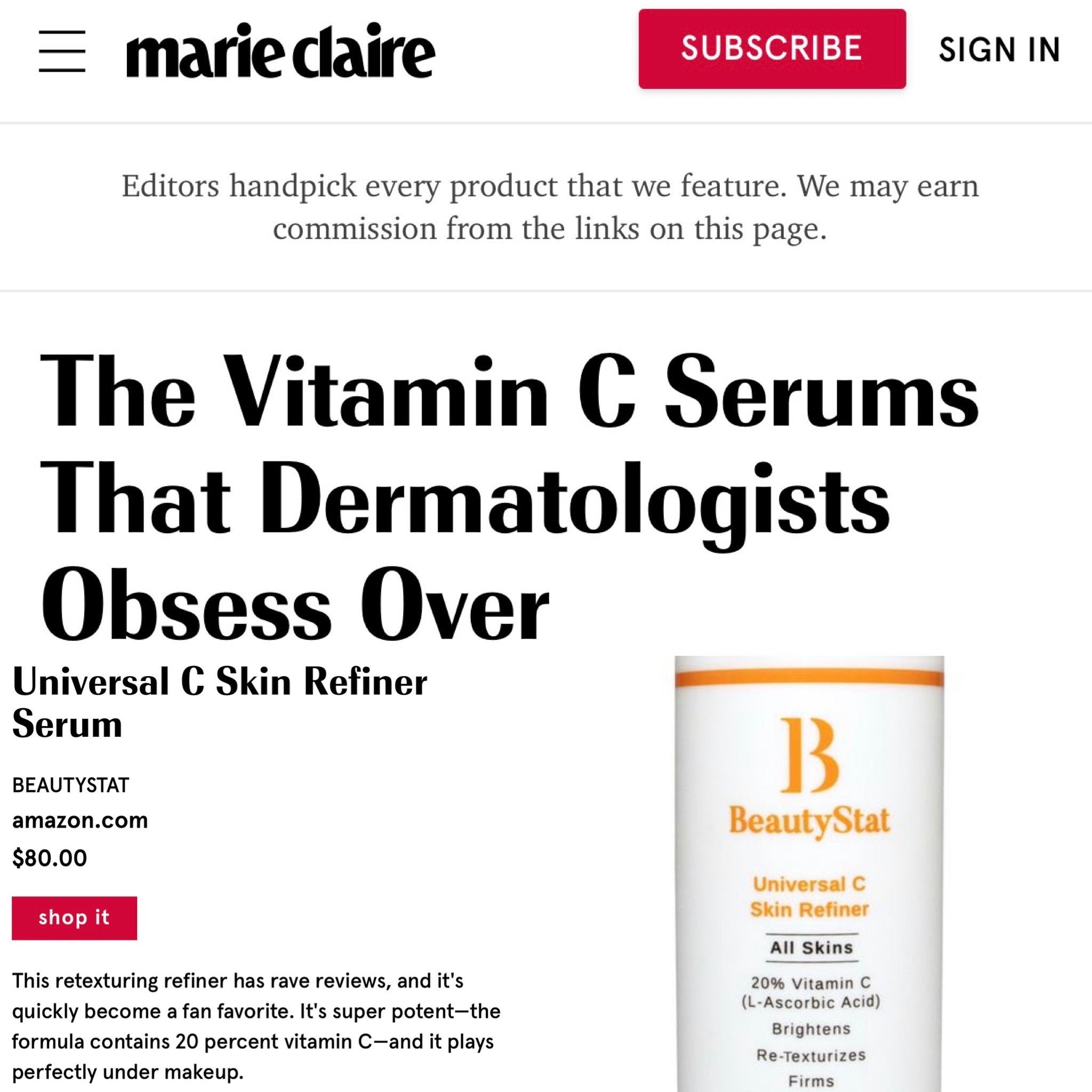 The Vitamin C Serums That Dermatologists Obsess Over