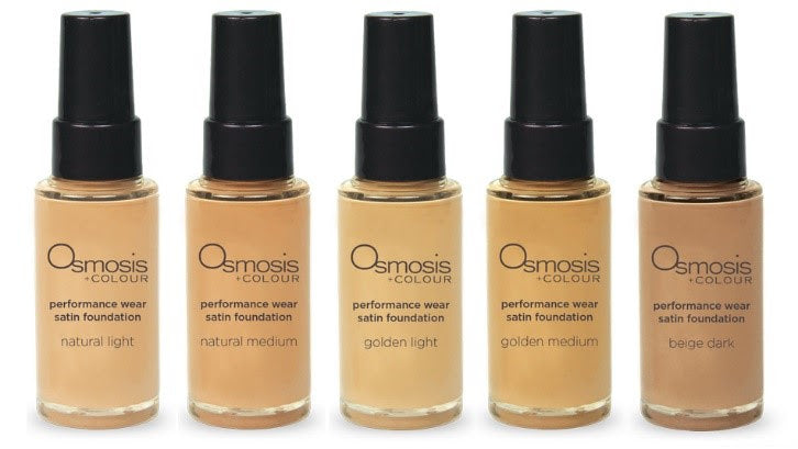 Review, Photos, Swatches, Makeup Trend 2017, 2018: Osmosis Colour Performance Wear Satin Foundation