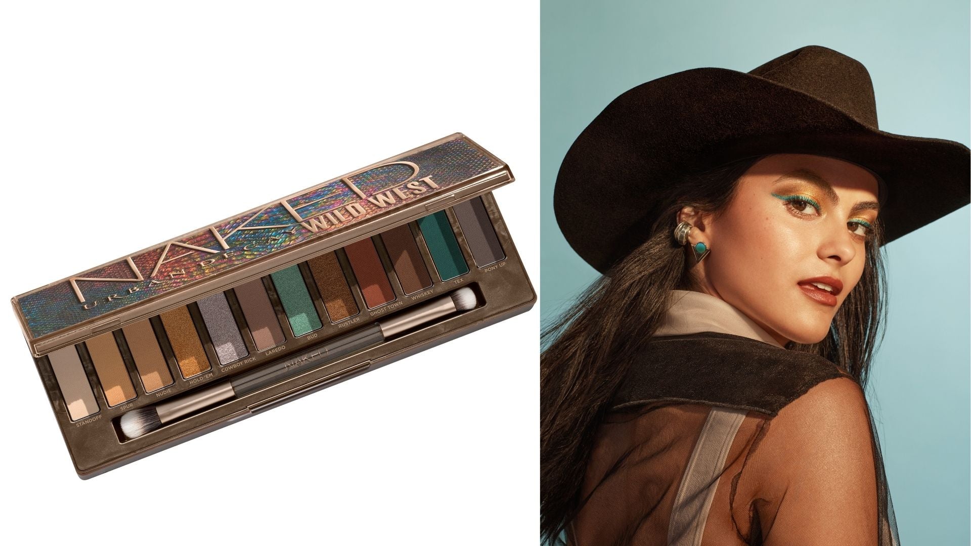 review, photos, trends, swatches, makeup, ingredients, 2021, 2022, urban decay, wild west palette, eyeshadow palette, vegan makeup, best vegan makeup, best new eyeshadow palettes
