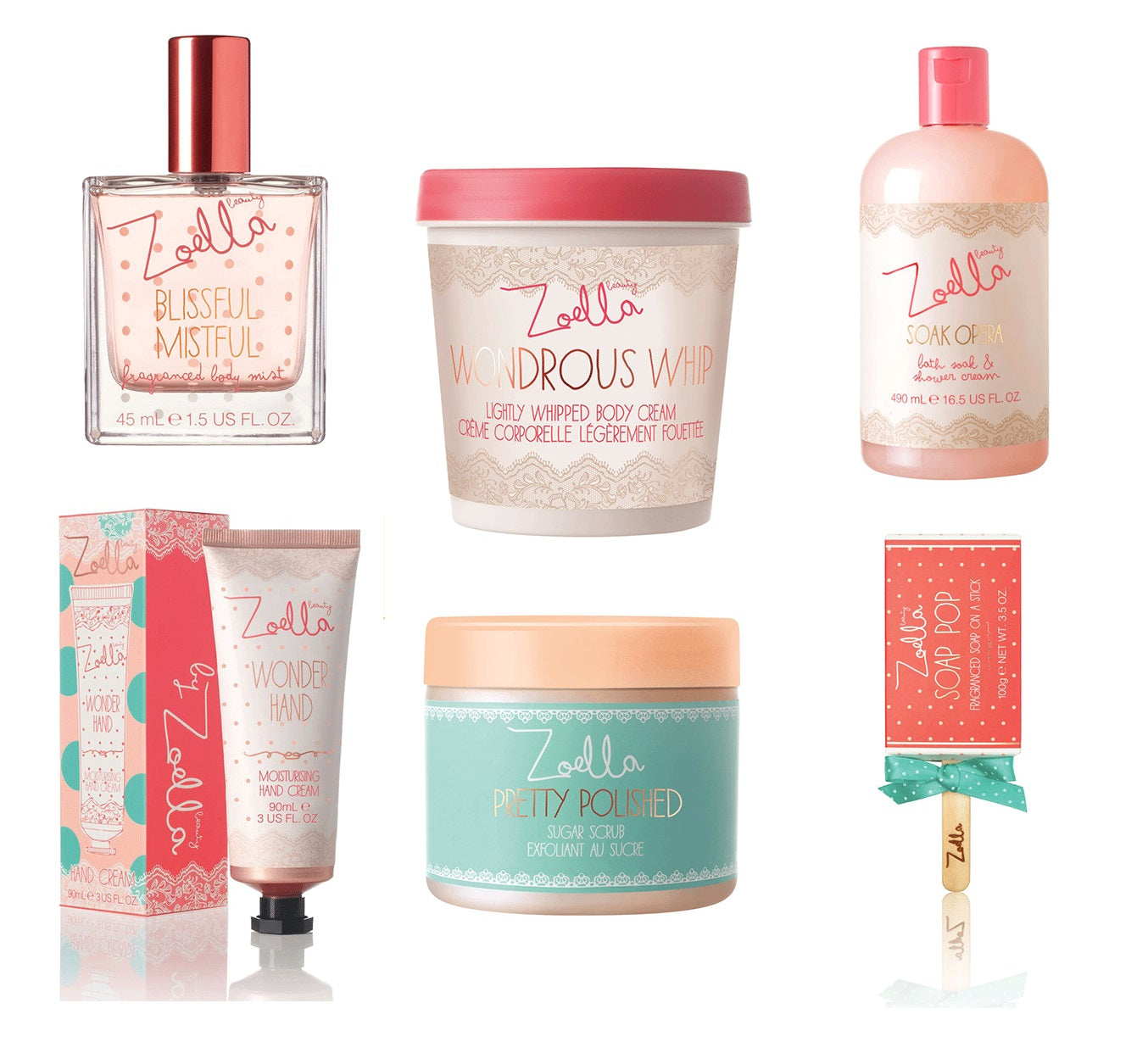 Review, Photos, Skincare Trend 2017, 2018: Zoella Collection at Target, Creamy Madly Deeply Body Lotion, Blissful Mistful Fragranced Body Mist