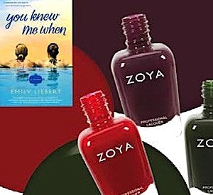 Preview: Zoya Releases Limited Edition Nail Polish Trio Inspired By Characters From Author Emily Liebert's New Book, You Knew Me When